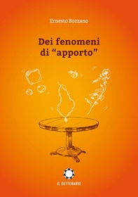Dei fenomeni di «apporto» - Librerie.coop