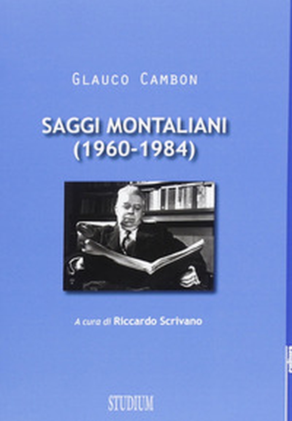 Saggi montaliani (1960-1984) - Librerie.coop Saggi montaliani (1960-1984) - Librerie.coop