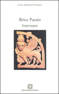 Brice Parain. Impromptu - Librerie.coop