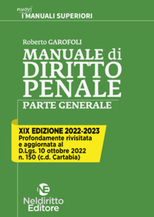 Manuale di diritto penale. Parte generale - Librerie.coop Manuale di diritto penale. Parte generale - Librerie.coop