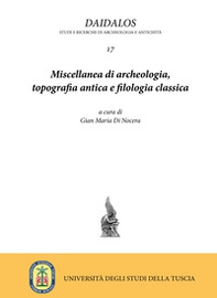 Miscellanea di archeologia, topografia antica e filologia classica - Librerie.coop