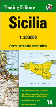 Sicilia 1:200.000. Carta stradale e turistica - Librerie.coop