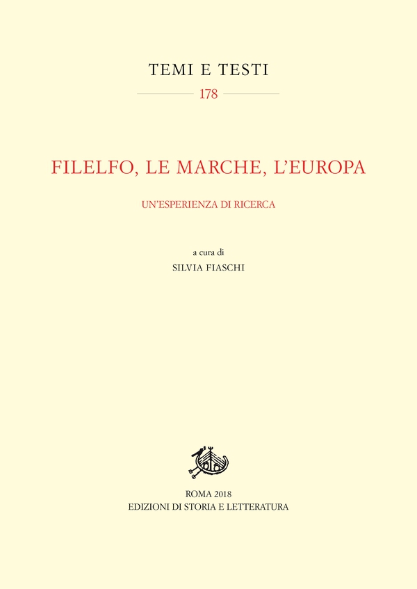 Filelfo, le Marche, l'Europa - Librerie.coop