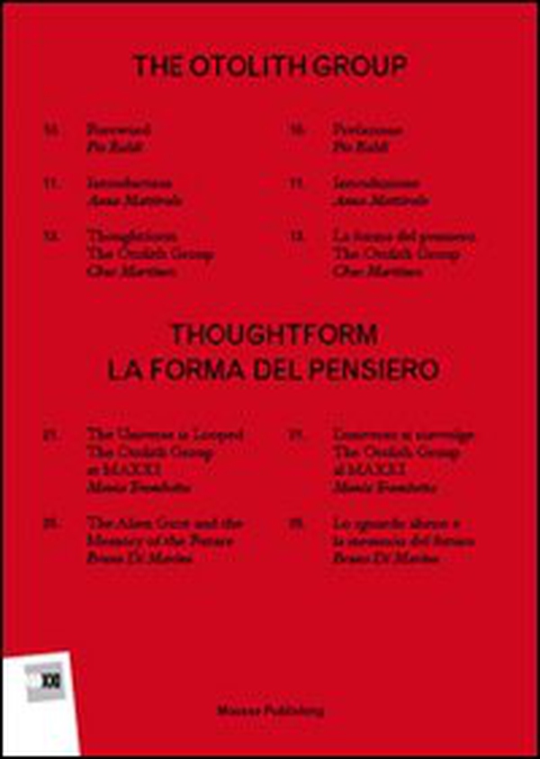 The Otolith Group. Thoughtform-La forma del pensiero - Librerie.coop The Otolith Group. Thoughtform-La forma del pensiero - Librerie.coop