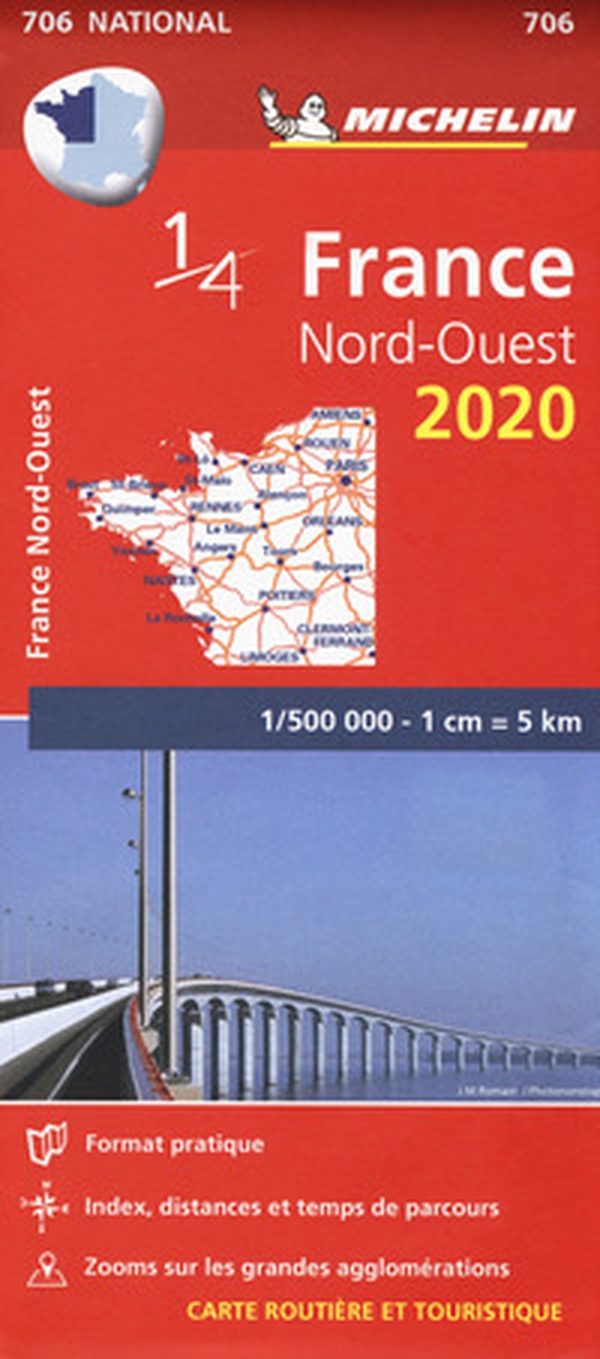 France Nord-Ouest 1:500.000 - Librerie.coop France Nord-Ouest 1:500.000 - Librerie.coop