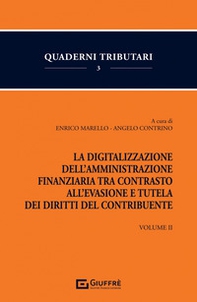 La digitalizzazione dell'Amministrazione finanziaria tra contrasto all'evasione e tutela dei diritti del contribuente - Librerie.coop