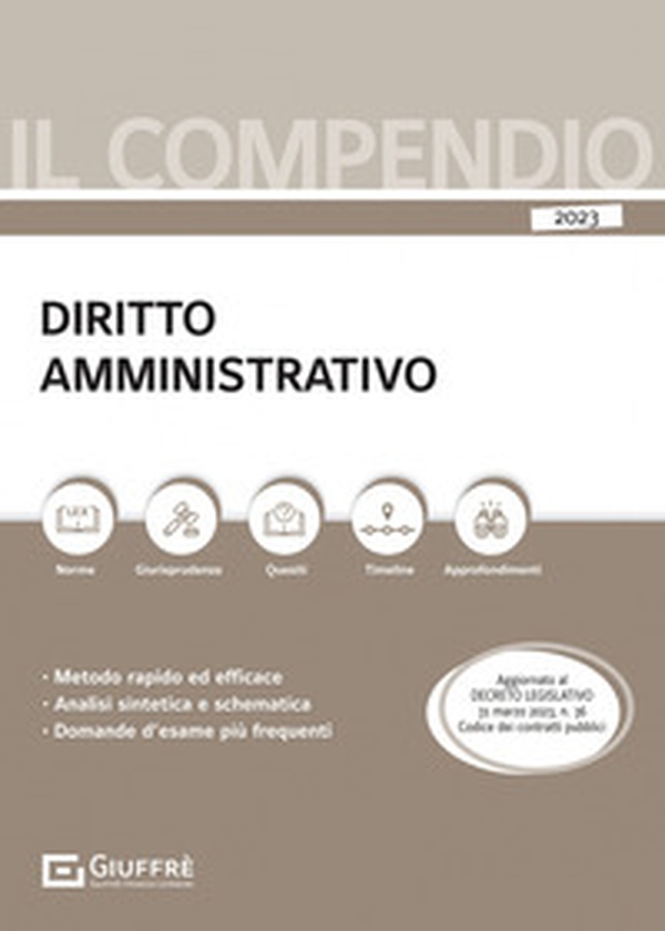 Compendio di diritto amministrativo - Librerie.coop Compendio di diritto amministrativo - Librerie.coop