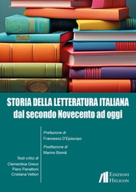 Storia della letteratura italiana. Dal secondo Novecento ad oggi - Librerie.coop