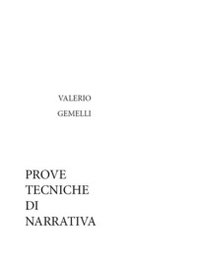 Prove tecniche di narrativa - Librerie.coop