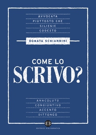 Come lo scrivo? - Librerie.coop Come lo scrivo? - Librerie.coop