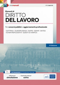 Elementi di diritto del lavoro. Teoria e test - Librerie.coop