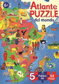 Atlante puzzle del mondo - Librerie.coop