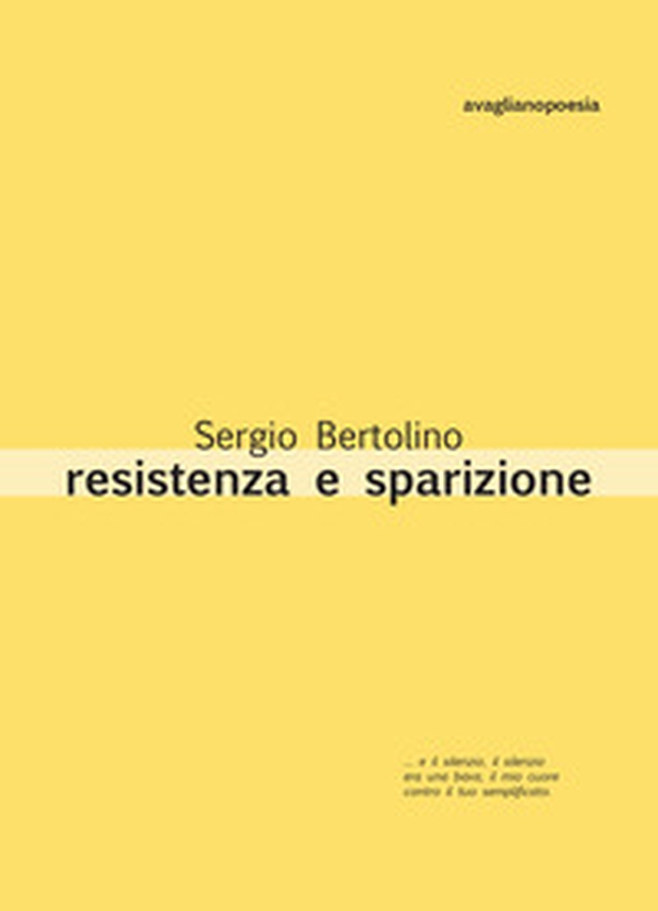 Resistenza e sparizione - Librerie.coop Resistenza e sparizione - Librerie.coop