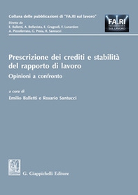 Prescrizione dei crediti e stabilità del rapporto di lavoro - Librerie.coop