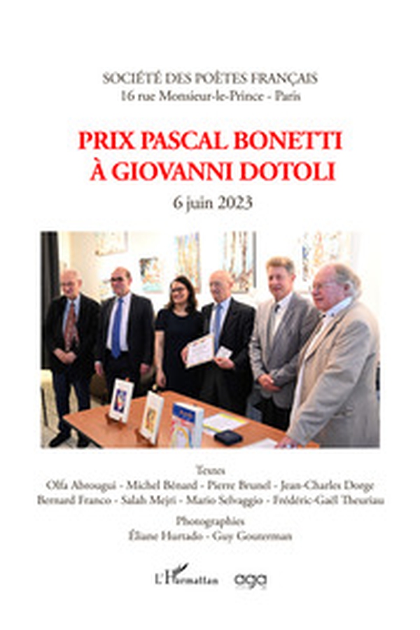 Prix Pascal Bonetti à Giovanni Dotoli. 6 juin 2023 - Librerie.coop Prix Pascal Bonetti à Giovanni Dotoli. 6 juin 2023 - Librerie.coop