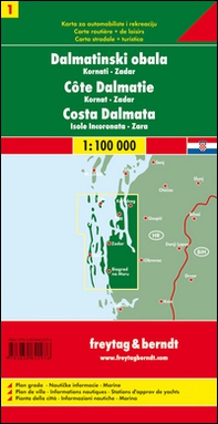 Costa dalmata 1:100.000 - Librerie.coop