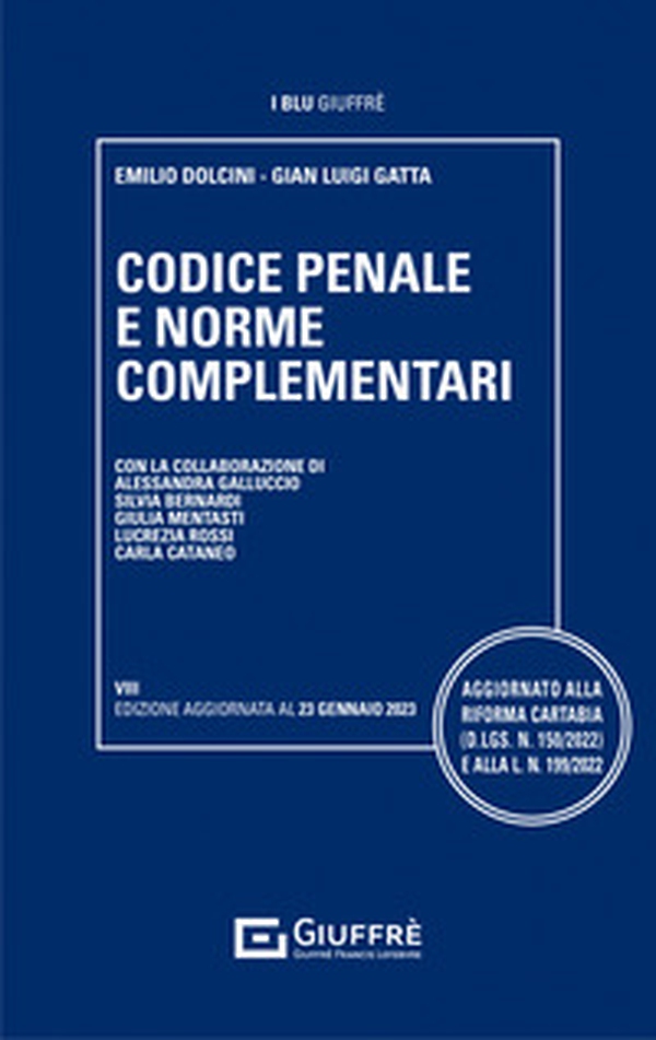 Codice penale e norme complementari - Librerie.coop Codice penale e norme complementari - Librerie.coop