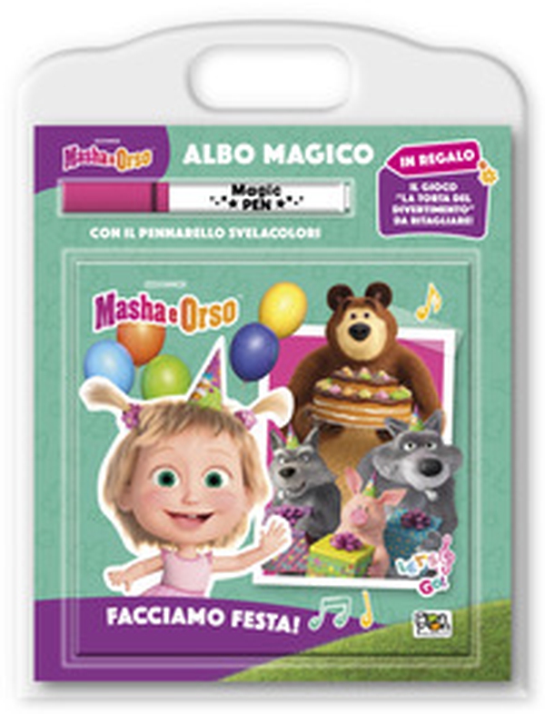 Facciamo festa! Masha e Orso. Albo magico - Librerie.coop Facciamo festa! Masha e Orso. Albo magico - Librerie.coop