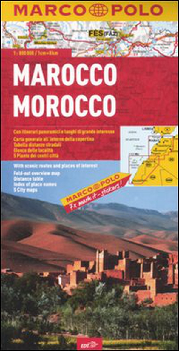 Marocco 1:800.000 - Librerie.coop Marocco 1:800.000 - Librerie.coop