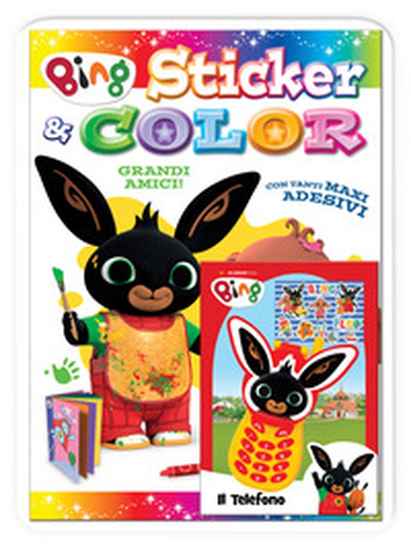 Grandi amici + telefono di Bing. Activity con gadget. Bing - Librerie.coop