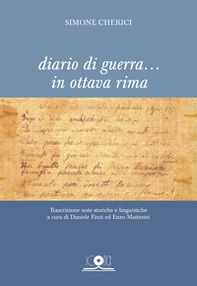 Diario di guerra... in ottava rima - Librerie.coop