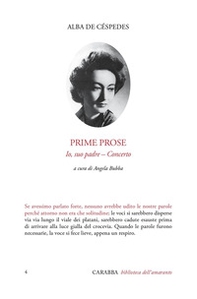 Prime prose. Io, suo padre-Concerto - Librerie.coop