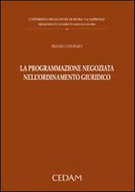 La programmazione negoziata nell'ordinamento giuridico - Librerie.coop La programmazione negoziata nell'ordinamento giuridico - Librerie.coop