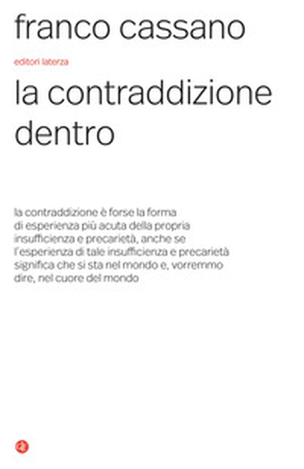 La contraddizione dentro - Librerie.coop La contraddizione dentro - Librerie.coop