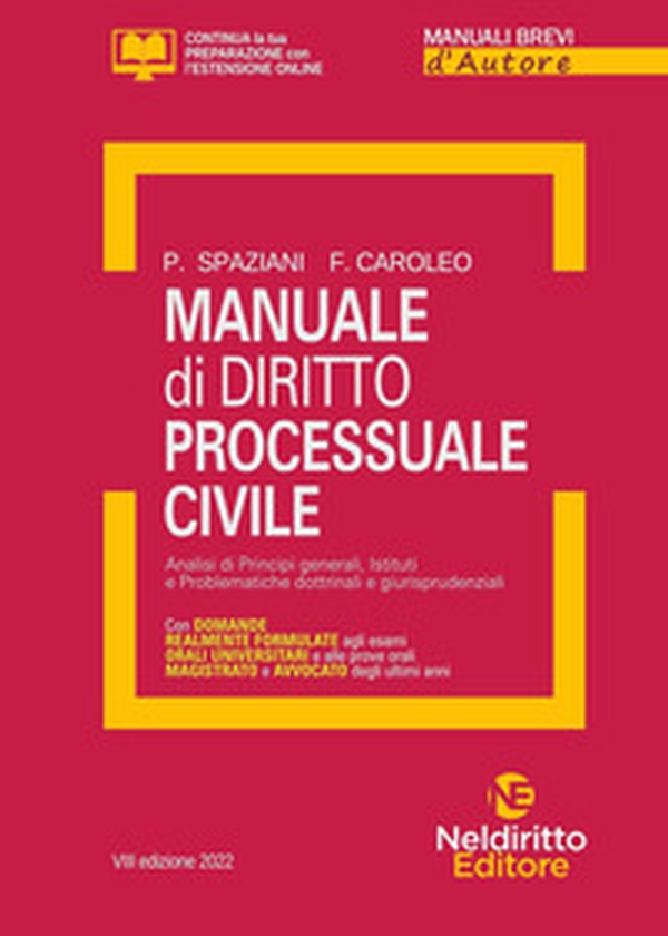 Manuale di diritto processuale civile - Librerie.coop Manuale di diritto processuale civile - Librerie.coop