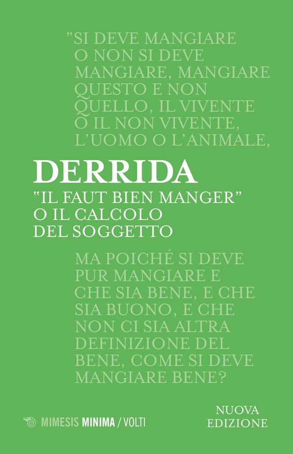 «Il faut bien manger» o il calcolo del soggetto - Librerie.coop «Il faut bien manger» o il calcolo del soggetto - Librerie.coop