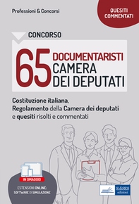 Concorso 65 Documentaristi Camera dei deputati - Librerie.coop