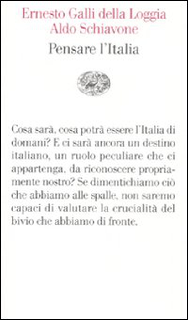 Pensare l'Italia - Librerie.coop Pensare l'Italia - Librerie.coop