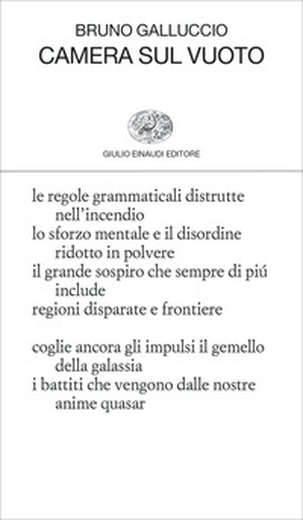 Camera sul vuoto - Librerie.coop Camera sul vuoto - Librerie.coop