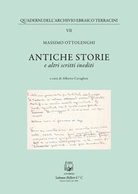 Antiche storie. E altri scritti inediti - Librerie.coop