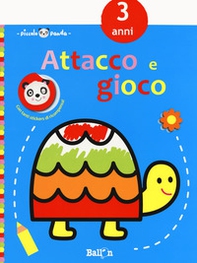Piccolo panda. Attacco e gioco. 3 anni. Con adesivi (blu) - Librerie.coop