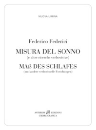 Misura del sonno. (e altre ricerche verbovisive) - Librerie.coop
