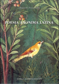 Poesia anonima latina - Librerie.coop