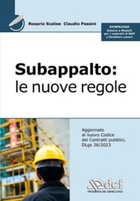 Subappalto. Le nuove regole - Librerie.coop