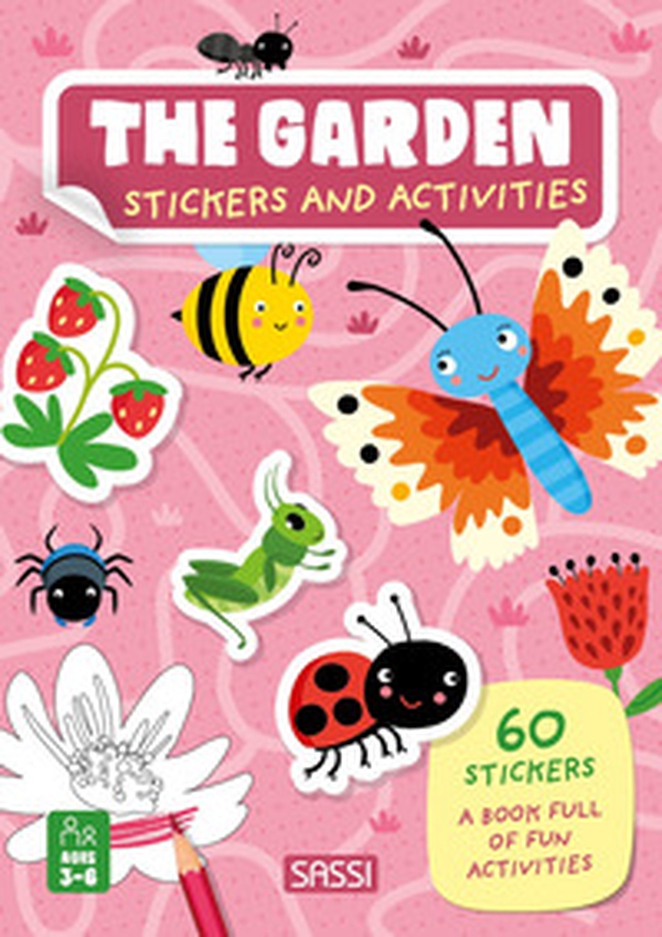 The garden. Stickers and activities - Librerie.coop The garden. Stickers and activities - Librerie.coop