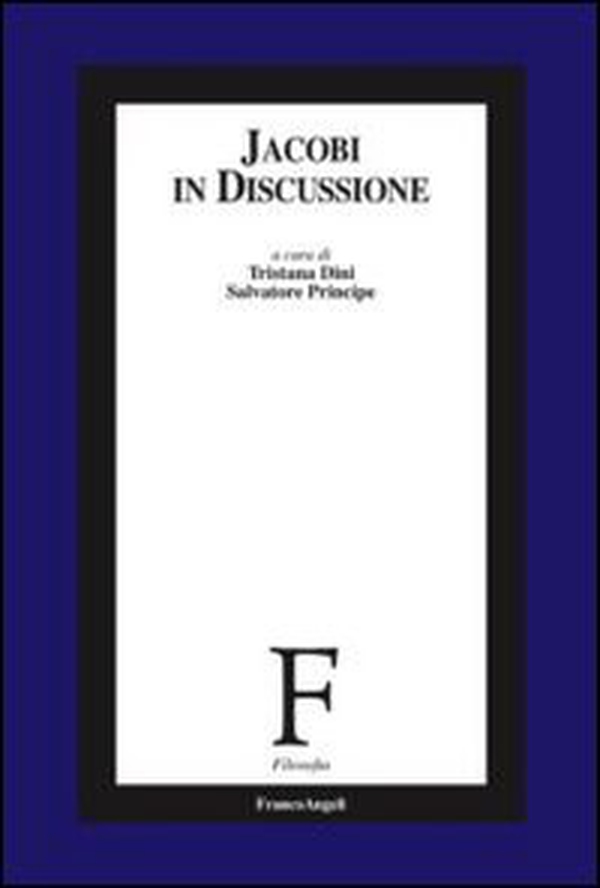 Jacobi in discussione - Librerie.coop Jacobi in discussione - Librerie.coop