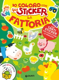 La fattoria. Io coloro con gli stickers - Librerie.coop