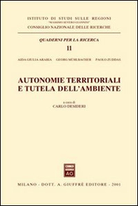 Autonomie territoriali e tutela dell'ambiente - Librerie.coop