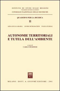 Autonomie territoriali e tutela dell'ambiente - Librerie.coop Autonomie territoriali e tutela dell'ambiente - Librerie.coop