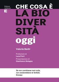 Che cosa è la biodiversità oggi - Librerie.coop