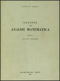 Lezioni di analisi matematica I - Librerie.coop