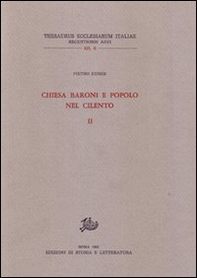 Chiesa, baroni e popoli nel Cilento - Librerie.coop