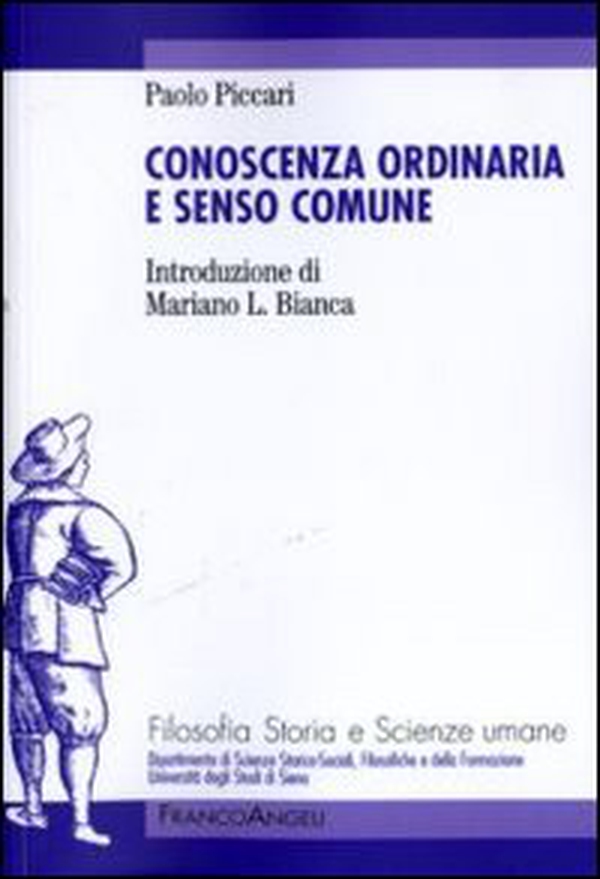 Conoscenza ordinaria e senso comune - Librerie.coop Conoscenza ordinaria e senso comune - Librerie.coop