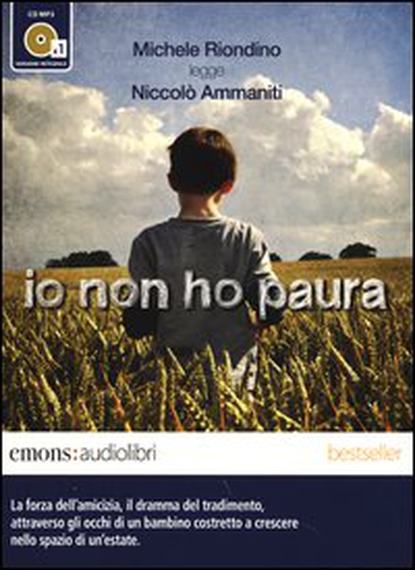 Io non ho paura letto da Michele Riondino. Audiolibro. CD Audio formato MP3 - Librerie.coop Io non ho paura letto da Michele Riondino. Audiolibro. CD Audio formato MP3 - Librerie.coop