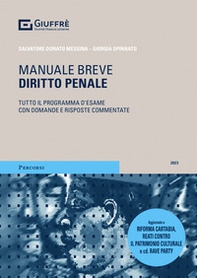 Diritto penale. Manuale breve - Librerie.coop
