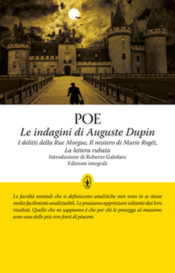 Le indagini di Auguste Dupin: I delitti della Rue Morgue-Il mistero di Marie Roget-La lettera rubata - Librerie.coop Le indagini di Auguste Dupin: I delitti della Rue Morgue-Il mistero di Marie Roget-La lettera rubata - Librerie.coop